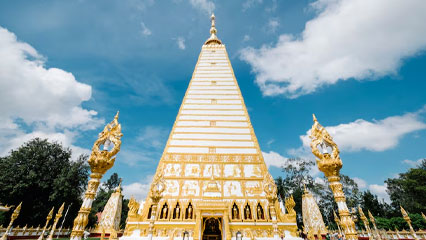 Beautiful view of Doi Mae Salong mountain at Chiang Rai, Thailand